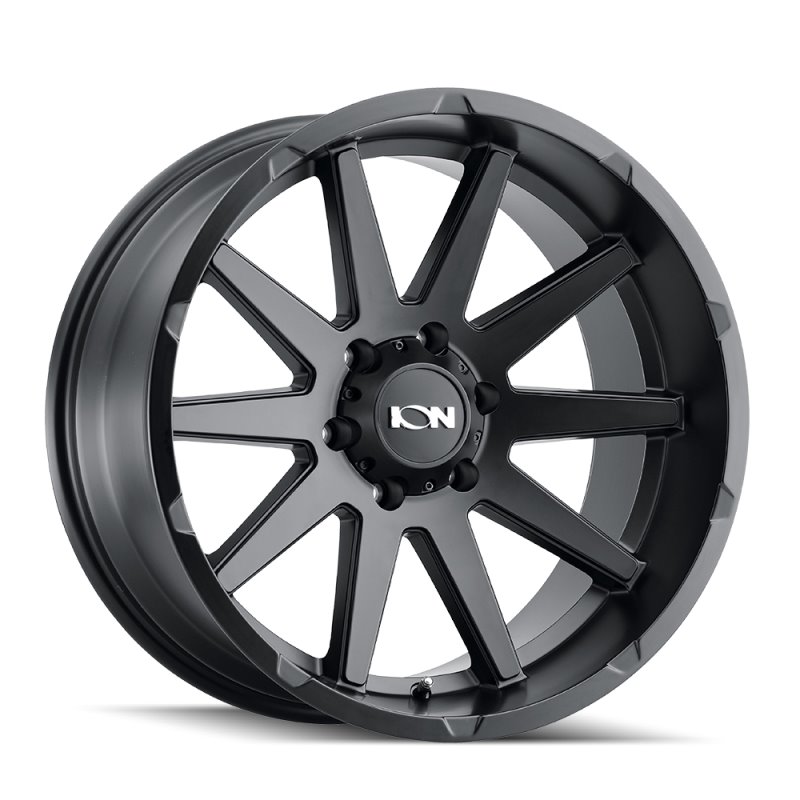 ION Type 143 20x10 / 6x135 BP / -19mm Offset / 87.1mm Hub Matte Black Wheel