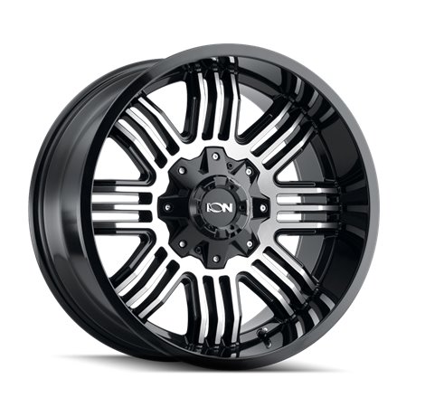 ION Type 144 20x10 / 6x135 BP / -19mm Offset / 106mm Hub Black/Machined Wheel