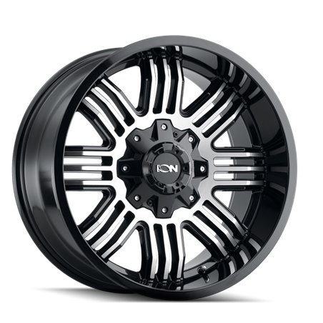 ION Type 144 20x10 / 8x170 BP / -19mm Offset / 125.2mm Hub Black/Machined Wheel