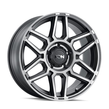 ION Type 146 20x10 / 6x135 BP / -19mm Offset / 87.1mm Hub Matte Black W/Machined Dart Tint Wheel