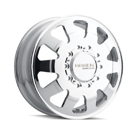 Mayhem 8181 Challenger Dually 22x8.25 / 10x285 BP / 169mm Offset / 220.1mm Hub Polished Wheel