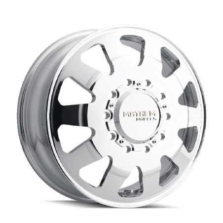 Mayhem 8181 Challenger Dually 22x8.25 / 10x285 BP / 169mm Offset / 220.1mm Hub Polished Wheel