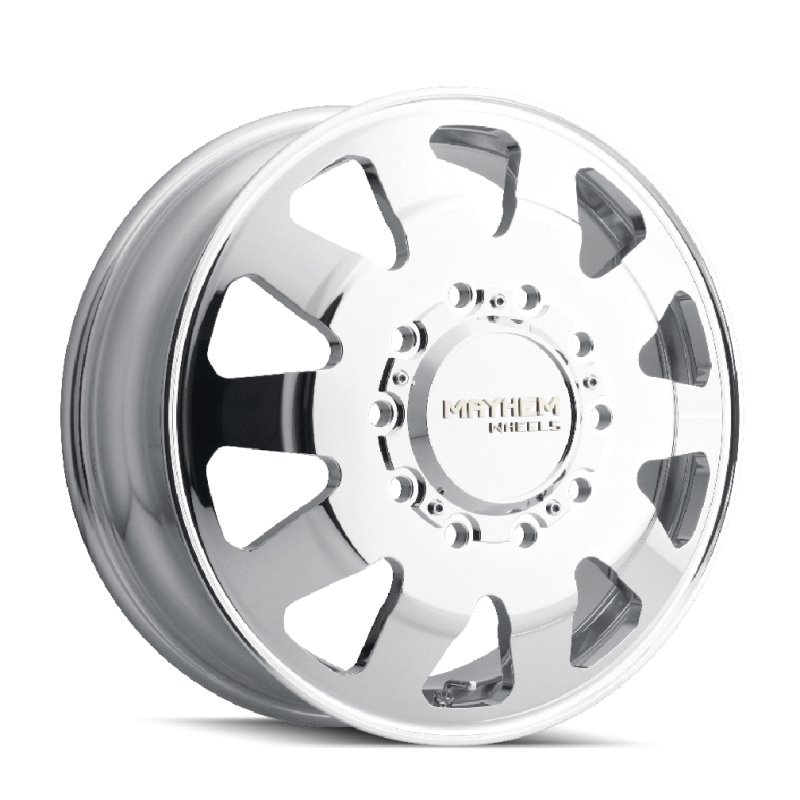 Mayhem 8181 Challenger Dually 22x8.25 / 10x225 BP / 169mm Offset / 170.1mm Hub Polished Wheel