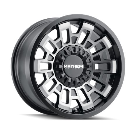 Mayhem 8113 Cortex 20x10 / 8x165.1 BP / -19mm Offset / 125.2mm Hub Matte Black w/ Dark Tint Wheel