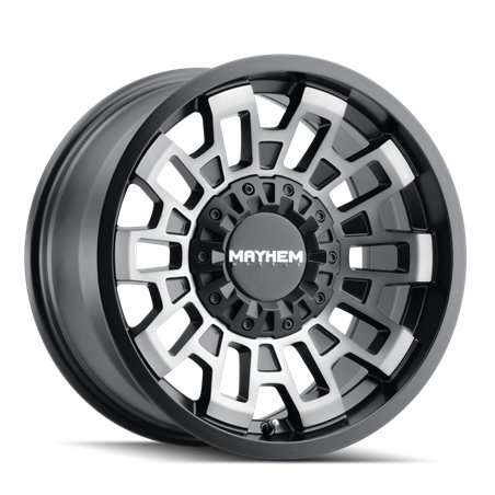 Mayhem 8113 Cortex 20x10 / 8x165.1 BP / -19mm Offset / 125.2mm Hub Matte Black w/ Dark Tint Wheel