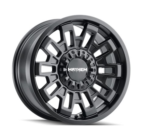 Mayhem 8113 Cortex 20x10 / 8x165.1 BP / -19mm Offset / 125.2mm Hub Matte Black Wheel