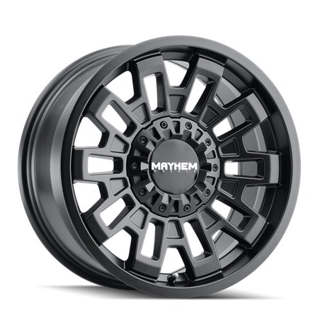 Mayhem 8113 Cortex 20x9 / 8x165.1 BP / 0mm Offset / 125.2mm Hub Matte Black Wheel