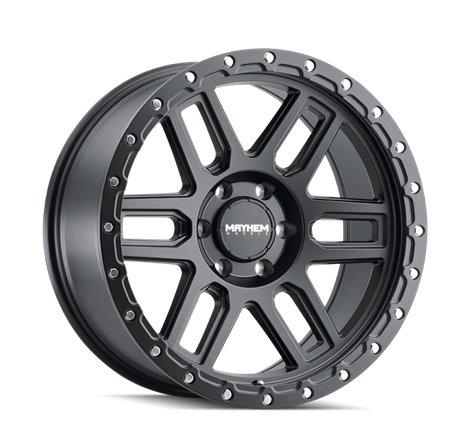 Mayhem 8304 Delta 20x9 / 8x165.1 BP / -12mm Offset / 125.2mm Hub Matte Black Wheel