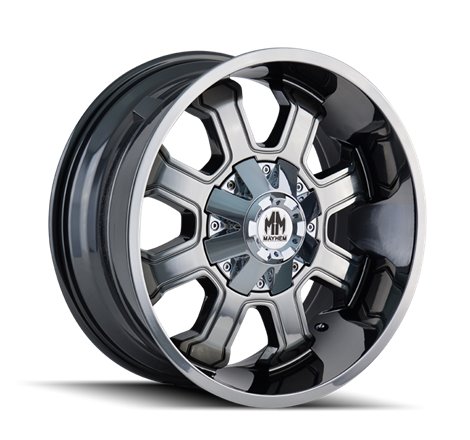 Mayhem 8103 Fierce 20x10 / 8x165.1 BP / -19mm Offset / 130.8mm Hub Chrome Wheel