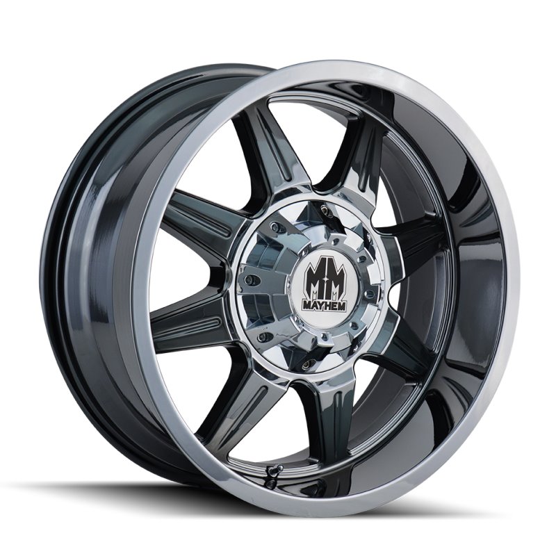 Mayhem 8100 Monstir 22x10 / 6x135 BP / -19mm Offset / 106mm Hub Chrome Wheel