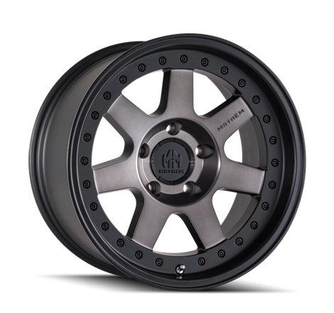 Mayhem 8300 Prodigy 20x9 / 8x180 BP / 0mm Offset / 130.8mm Hub Matte Black w/ Dark Tint Wheel