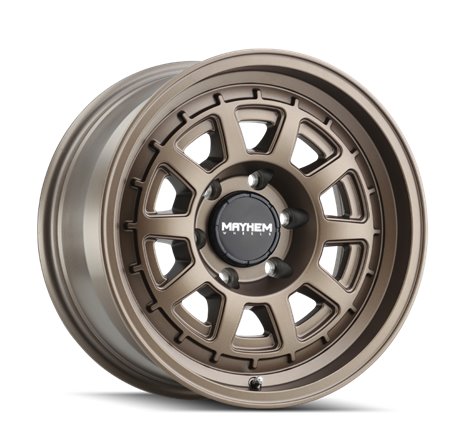 Mayhem 8303 Voyager 17x8.5 / 8x165.1 BP / 0mm Offset / 125.2mm Hub Dark Bronze Wheel