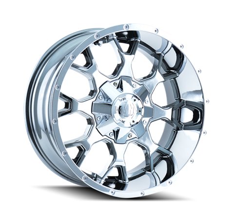 Mayhem 8015 Warrior 18x9 / 5x114.3 BP / 18mm Offset / 87mm Hub Chrome Wheel