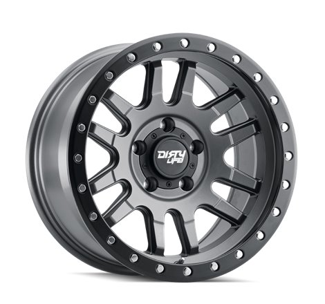 Dirty Life 9309 Canyon Pro 17x9/6x135 BP/0mm Offset/87.1mm Hub Satin Graphite Wheel - Beadlock