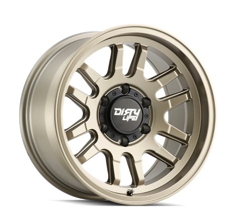 Dirty Life 9310 Canyon 17x9 / 5x139.7 BP / 0mm Offset / 108.1mm Hub Satin Gold Wheel