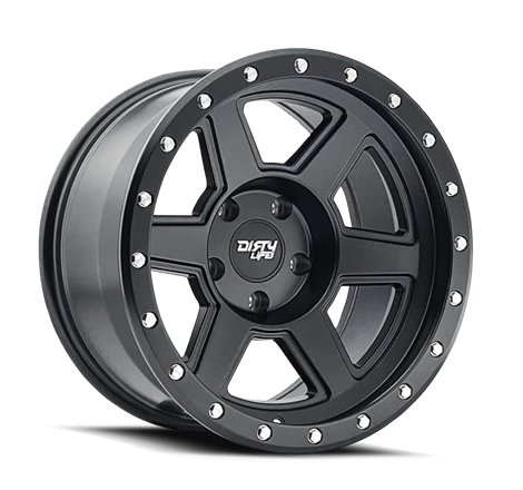 Dirty Life 9315 Compound 17x9 / 6x139.7 BP / -12mm Offset / 106mm Hub Matte Black Wheel