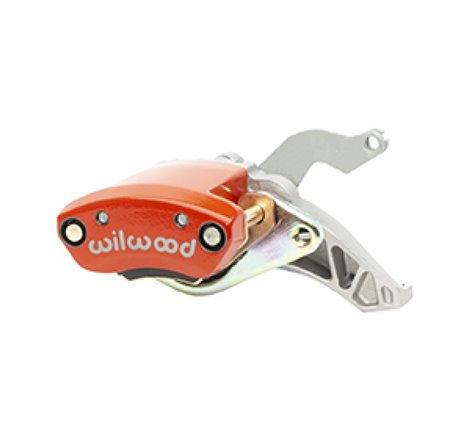 Wilwood Caliper - MC4 Mechanical Right Hand - Red 1.19in Piston 1.10in Rotor - Red