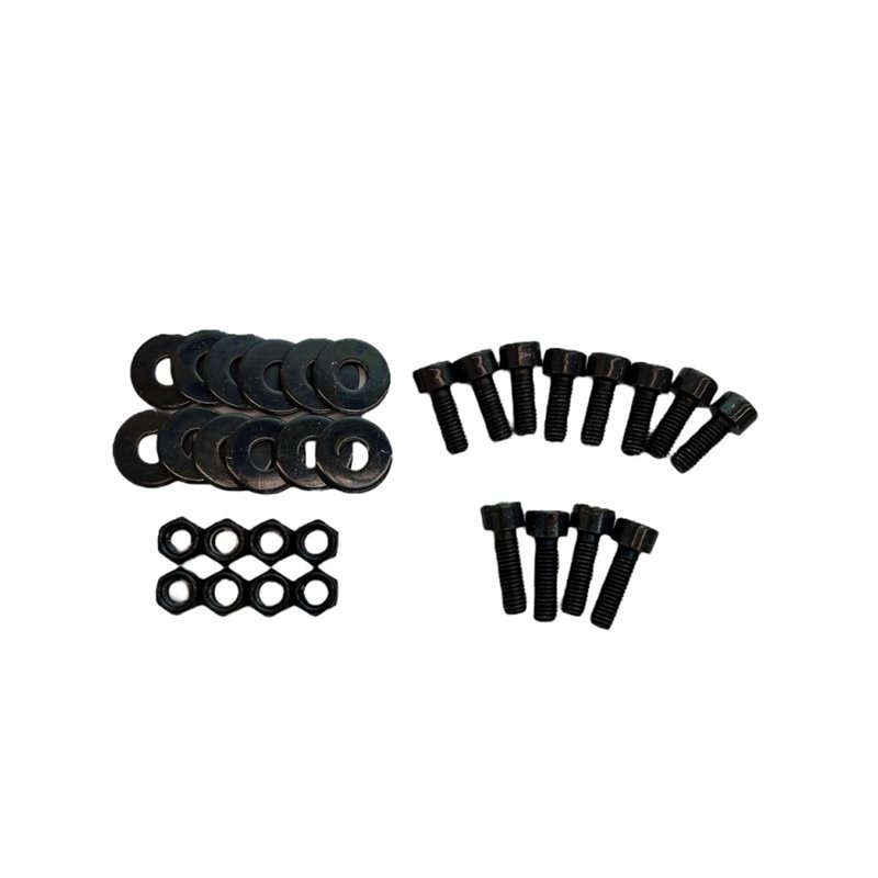 Sparco Seat Hardware Spacer Kit Side Mount - Black Zinc