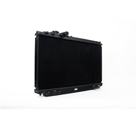 CSF 93-98 Toyota MK4 Supra Radiator - Black Finish