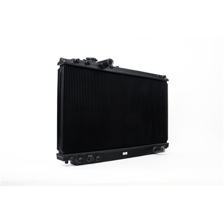 CSF 93-98 Toyota MK4 Supra Radiator - Black Finish