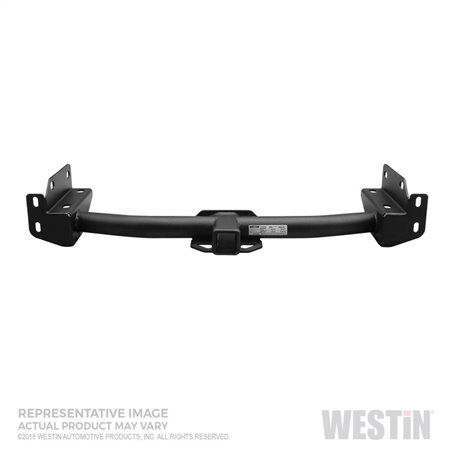 Westin 19-22 RAM 1500 (Excl. Classic) Hitch Accessory for Outlaw Rear Bumper ONLY - Tex. Blk