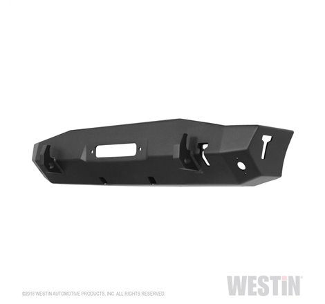 Westin 07-18 Jeep Wrangler JK WJ2 Stubby Front Bumper - Tex. Blk