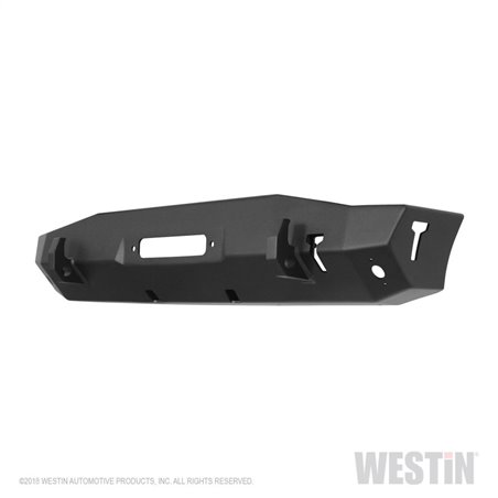 Westin 07-18 Jeep Wrangler JK WJ2 Stubby Front Bumper - Tex. Blk