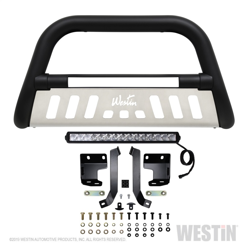 Westin 19-22 Ford Ranger Ultimate LED Bull Bar - Tex. Blk