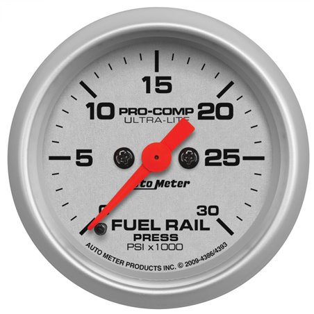 AutoMeter Gauge Rail Pressure (Ram 5.9L) 2-1/16in. 30Kpsi Digital Stepper Motor Ul