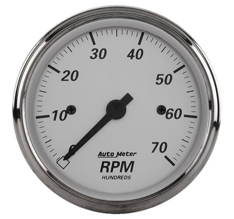 AutoMeter Gauge Tachometer 3-1/8in. 7K RPM In-Dash American Platinum