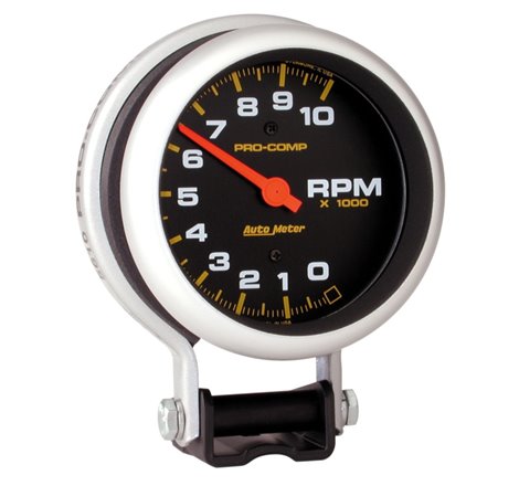 AutoMeter Gauge Tachometer 3-3/4in. 10K RPM Pedestal Pro-Comp