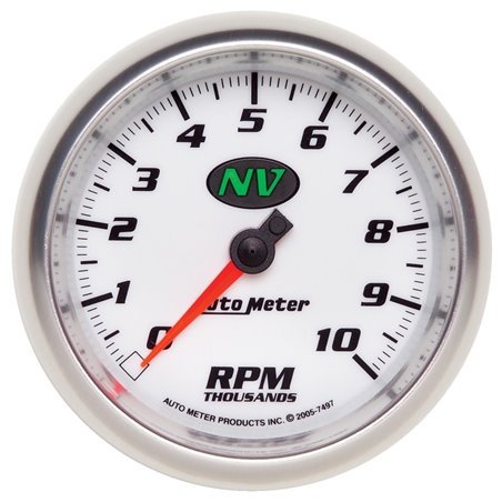 AutoMeter Gauge Tachometer 3-3/8in. 10K RPM In-Dash NV