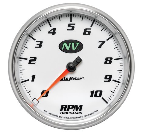 AutoMeter Gauge Tachometer 5in. 10K RPM In-Dash NV