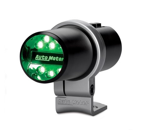 AutoMeter Indicator Light Pit Road Speed Pedestal Black Programmable