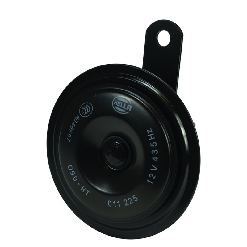 Hella Horn Bl Blk Disc Ht 92Mm 12V Univ