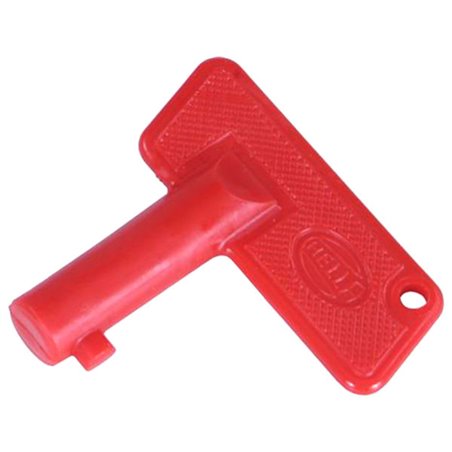 Hella Key Batt Mstr Switch Red (Single)