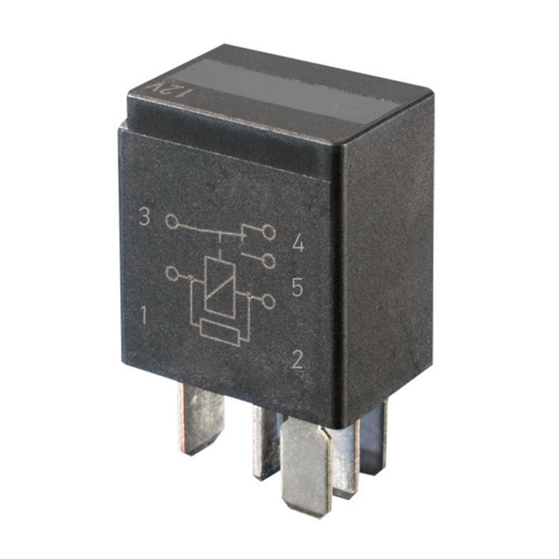 Hella Relay Micro Iso 5 Pole 12V Spst Res