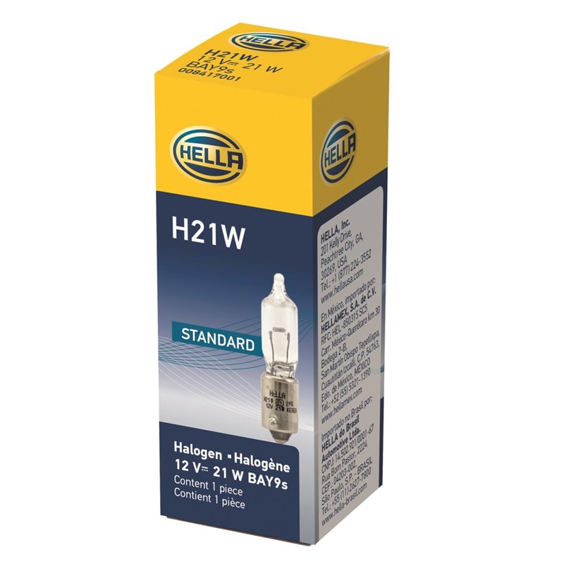 Hella Bulb H21W 12V 21W Bay9S T275