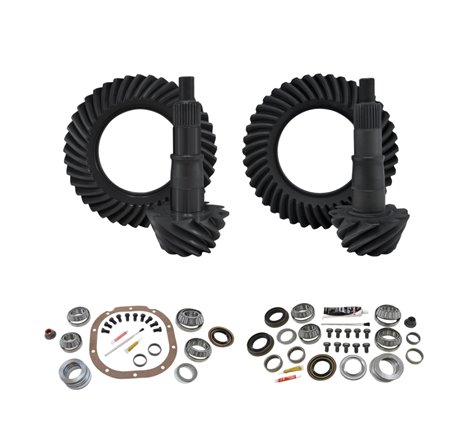 Yukon Gear & Install Kit Package for 09-14 Ford F150 8.8in Front & Rear 4.56 Ratio