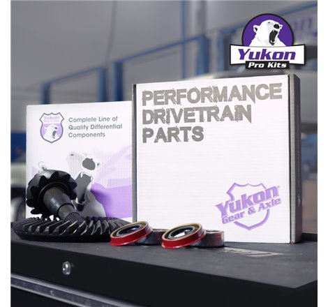 Yukon 8.6in GM 3.42 Rear Ring & Pinion Install Kit Axle Bearings and Seal