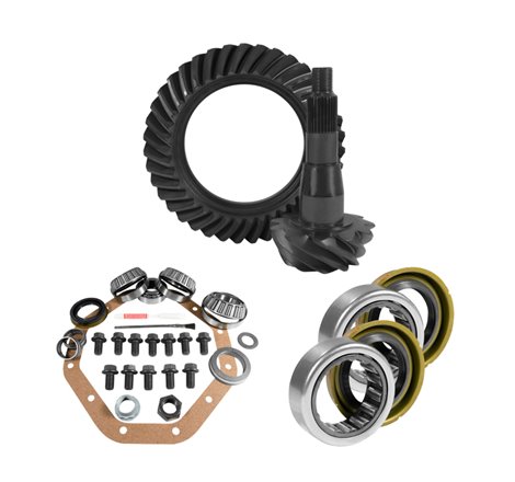 Yukon ZF 9.25in CHY 3.21 Rear Ring & Pinion Install Kit Axle Bearings and Seal