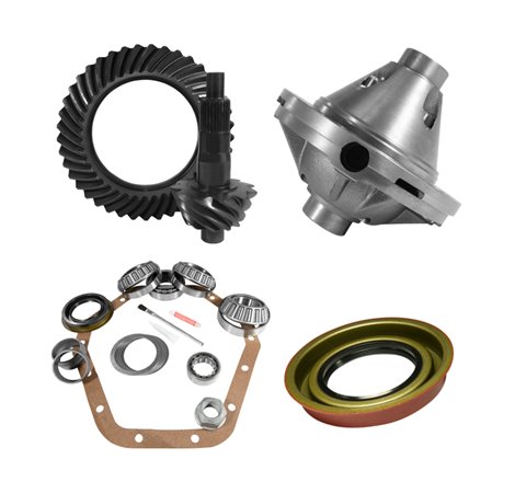 Yukon 10.5in GM 14 Bolt 4.11 Rear Ring & Pinion Install Kit 30 Spline Positraction