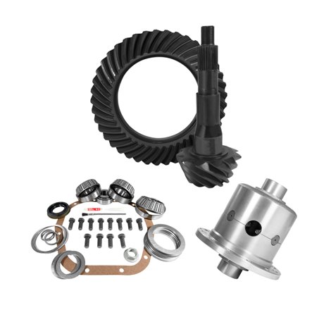 Yukon 10.5in Ford 3.73 Rear Ring & Pinion Install Kit 35 Spline Positraction