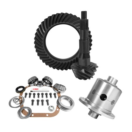 Yukon 10.5in Ford 3.73 Rear Ring & Pinion Install Kit 35 Spline Positraction