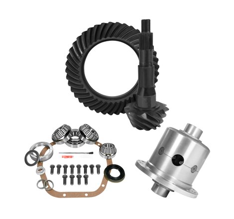 Yukon 10.5in Ford 4.56 Rear Ring & Pinion Install Kit 35 Spline Positraction