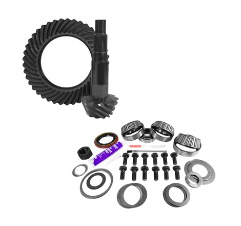 Yukon 11.25in Dana 80 3.54 Rear Ring & Pinion Install Kit 4.125in OD Head Bearing