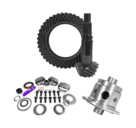 Yukon 11.25in Dana 80 3.73 Rear Ring & Pinion Install Kit 35 Spline Positraction 4.125in BRG