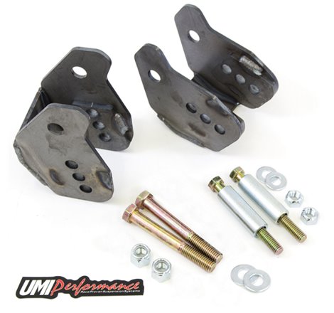 UMI Performance 64-72 GM A-Body Rear Lower Control Arm Relocation Brackets- Weld In