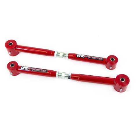 UMI Performance 05-14 Ford Mustang Adjustable Lower Control Arms w/ Polyurethane Bushings