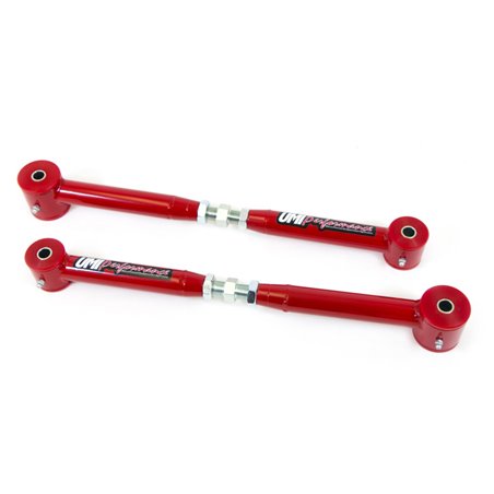 UMI Performance 05-14 Ford Mustang Adjustable Lower Control Arms w/ Polyurethane Bushings